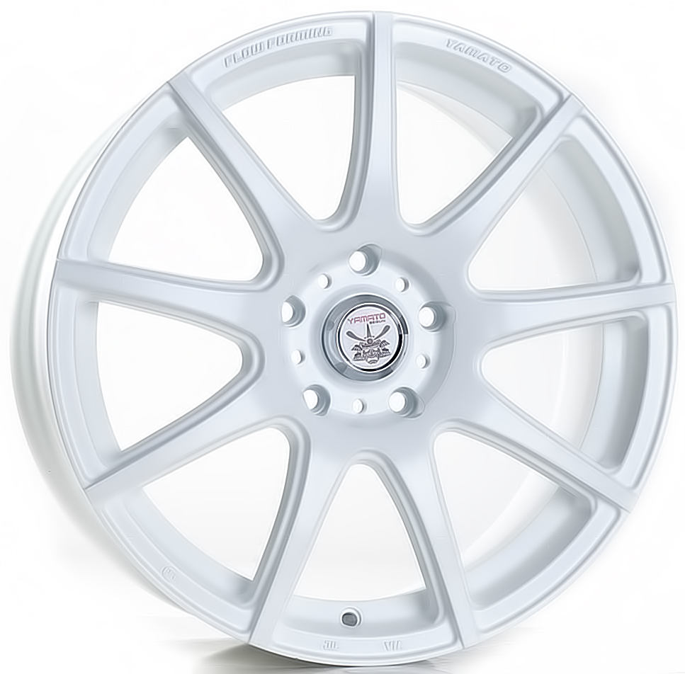 ДискYamatoAsikaga Esinori6.5JxR16 PCD5x112 ET39 DIA66.6,белый