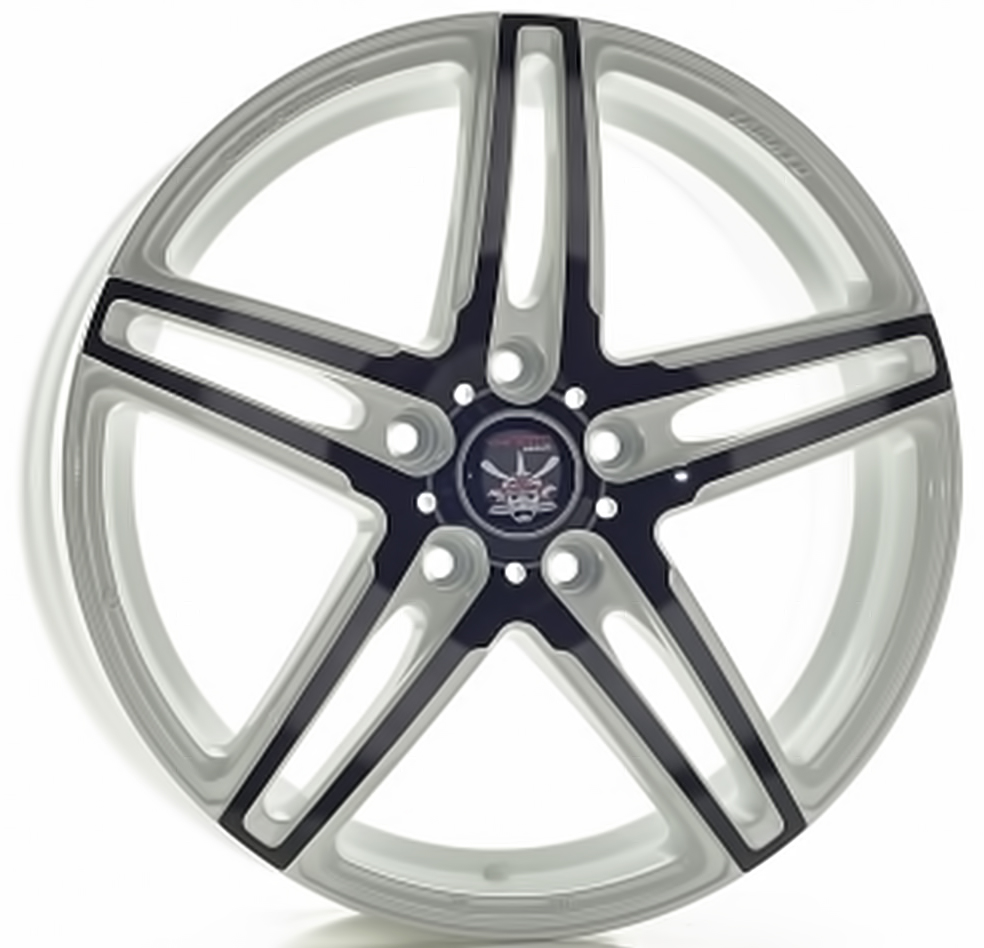 ДискYamatoAsikaga Esimoti7JxR17 PCD5x105 ET42 DIA56.6,белый