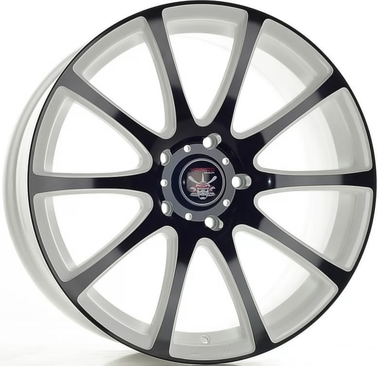 Диск Yamato Asikaga Takauji 7.5JxR17 PCD5x112 ET45 DIA57.1, белый