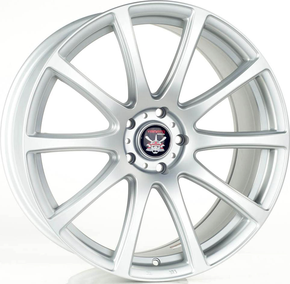 Диск Yamato Asikaga Takauji 7.5JxR17 PCD5x115 ET44 DIA70.1, серебристый