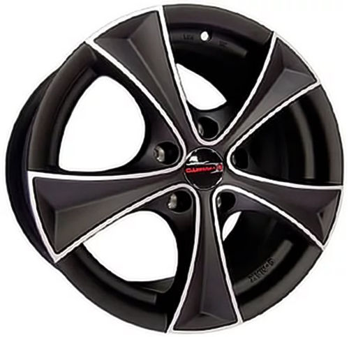 ДискYamatoIida7JxR16 PCD5x114.3 ET40 DIA66.1,чёрный