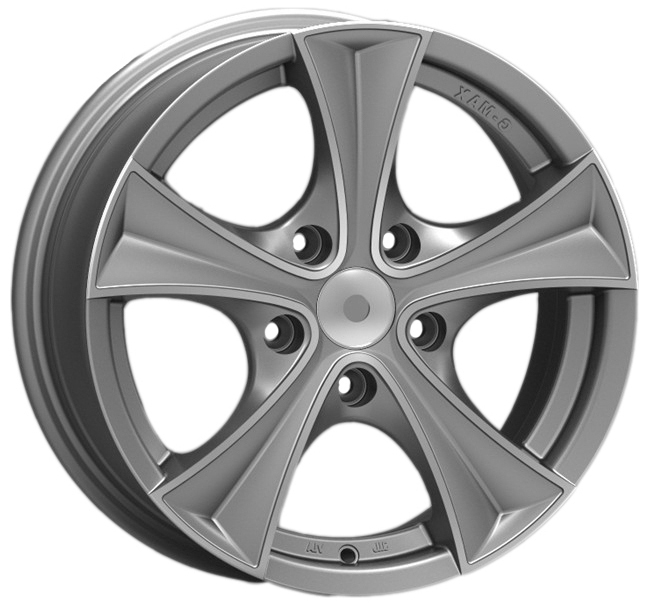 ДискYamatoIida7JxR16 PCD5x114.3 ET40 DIA66.1,серебристый