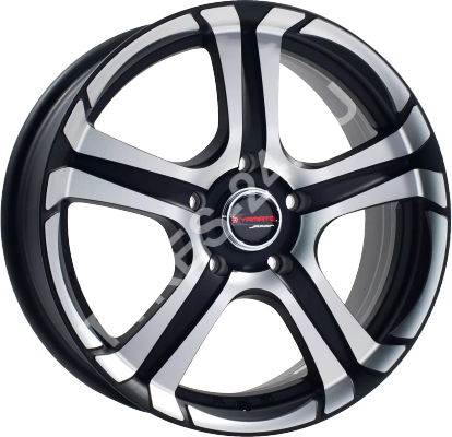 ДискYamatoKataki6.5JxR16 PCD5x112 ET46 DIA57.1,чёрный
