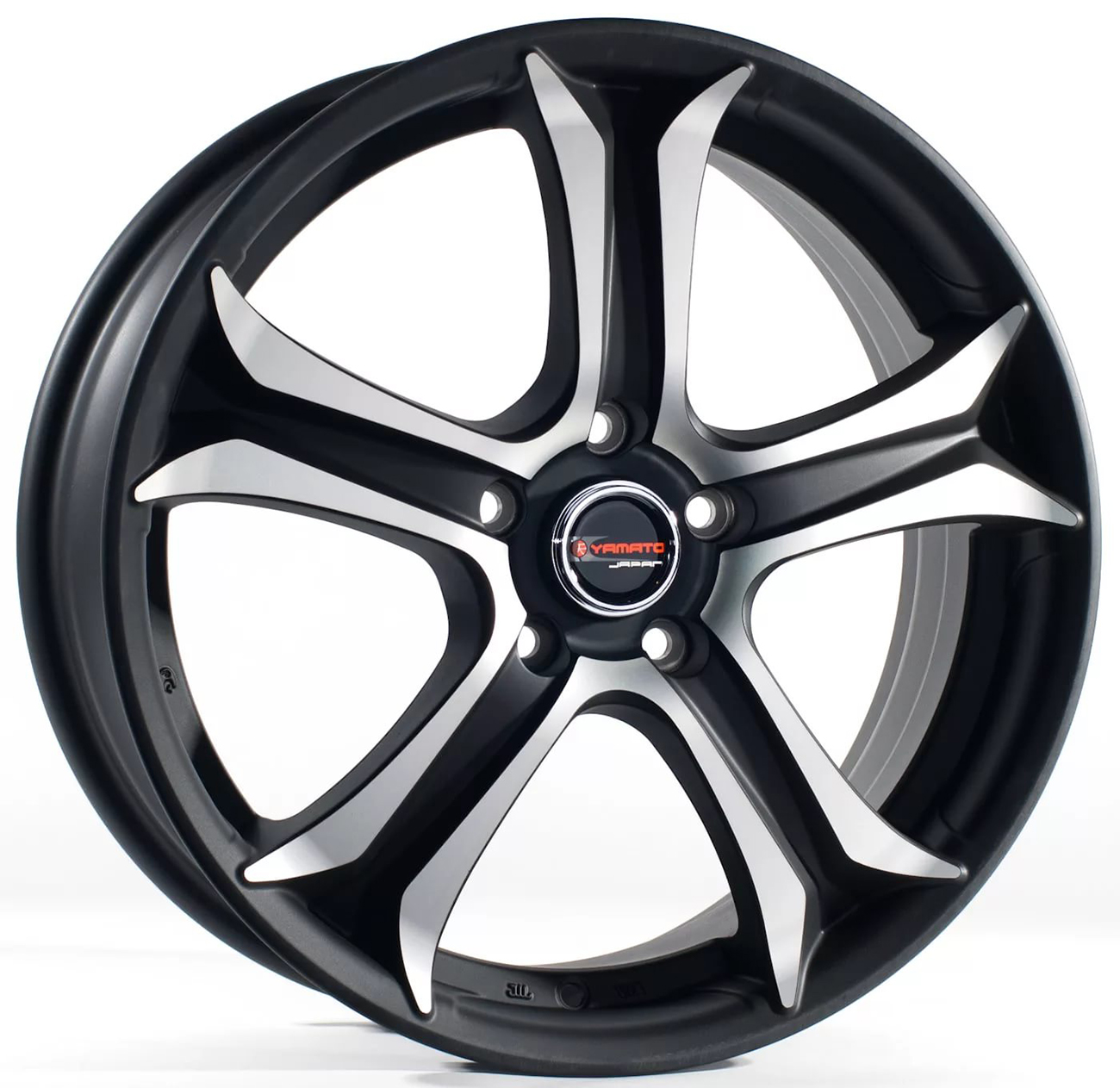 ДискYamatoKatayama6.5JxR17 PCD5x114.3 ET35 DIA67.1,чёрный