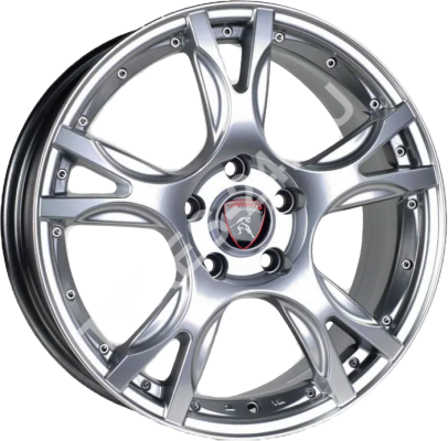 ДискYamatoKioto-no Amira6.5JxR16 PCD5x108 ET52.5 DIA63.3,серебристый