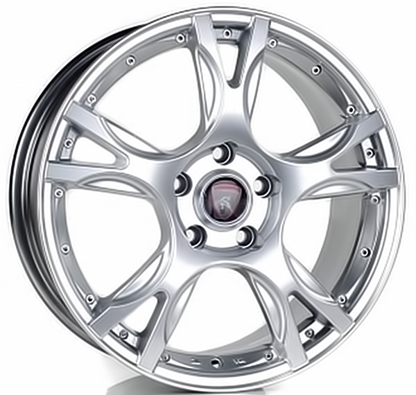 ДискYamatoKioto-no Amira7JxR17 PCD5x114.3 ET47 DIA66.1,серебристый