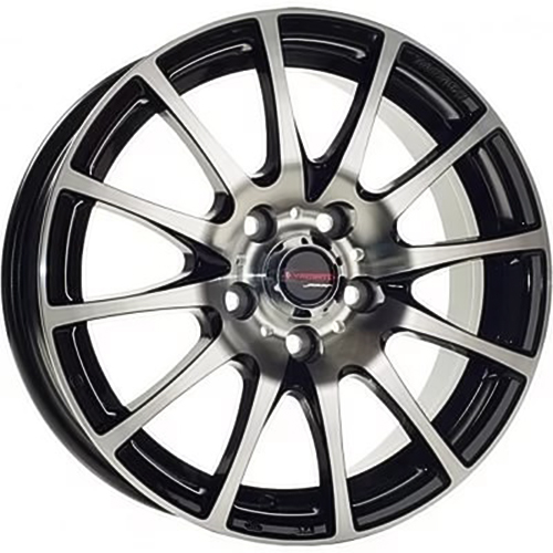 ДискYamatoKuoka6JxR15 PCD4x100 ET40 DIA56.6,чёрный