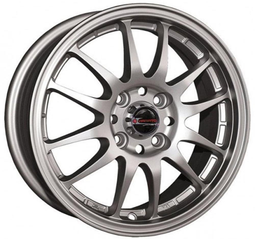 ДискYamatoMicui6JxR15 PCD4x100 ET45 DIA500,серебристый