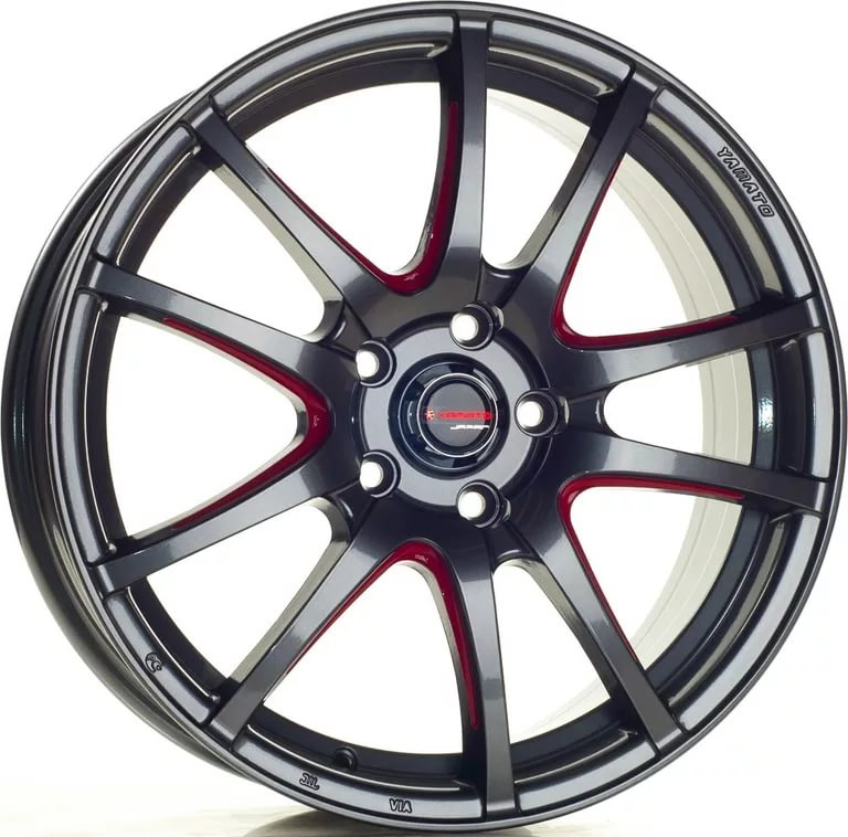 ДискYamatoMitaki7JxR17 PCD5x114.3 ET50 DIA67.1,серый