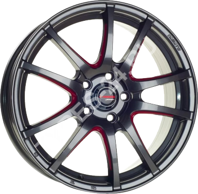 ДискYamatoMitaki7JxR17 PCD5x114.3 ET45 DIA60.1,серый