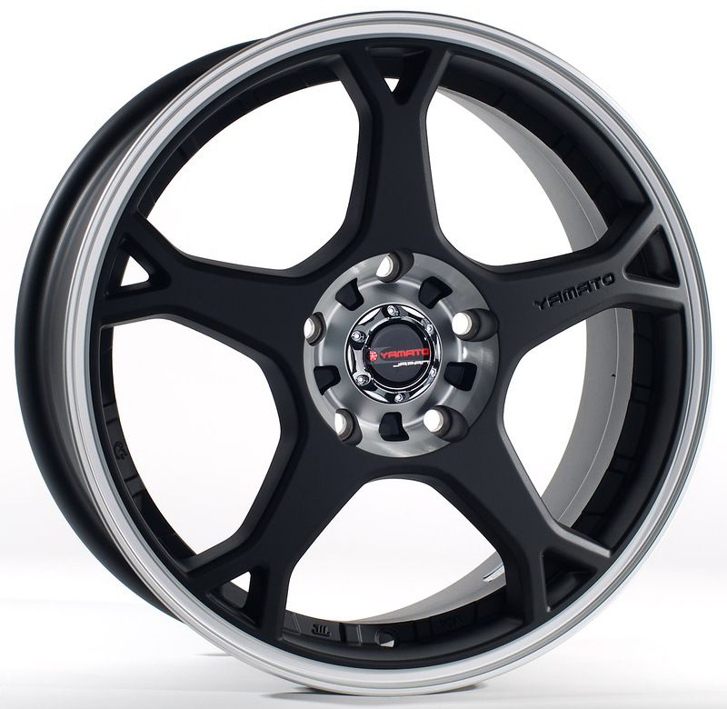 ДискYamatoMitsuaki6.5JxR16 PCD5x105 ET39 DIA56.6,чёрный