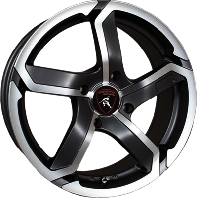 ДискYamatoSaito-no Mokinato6.5JxR16 PCD5x105 ET39 DIA56.6,чёрный