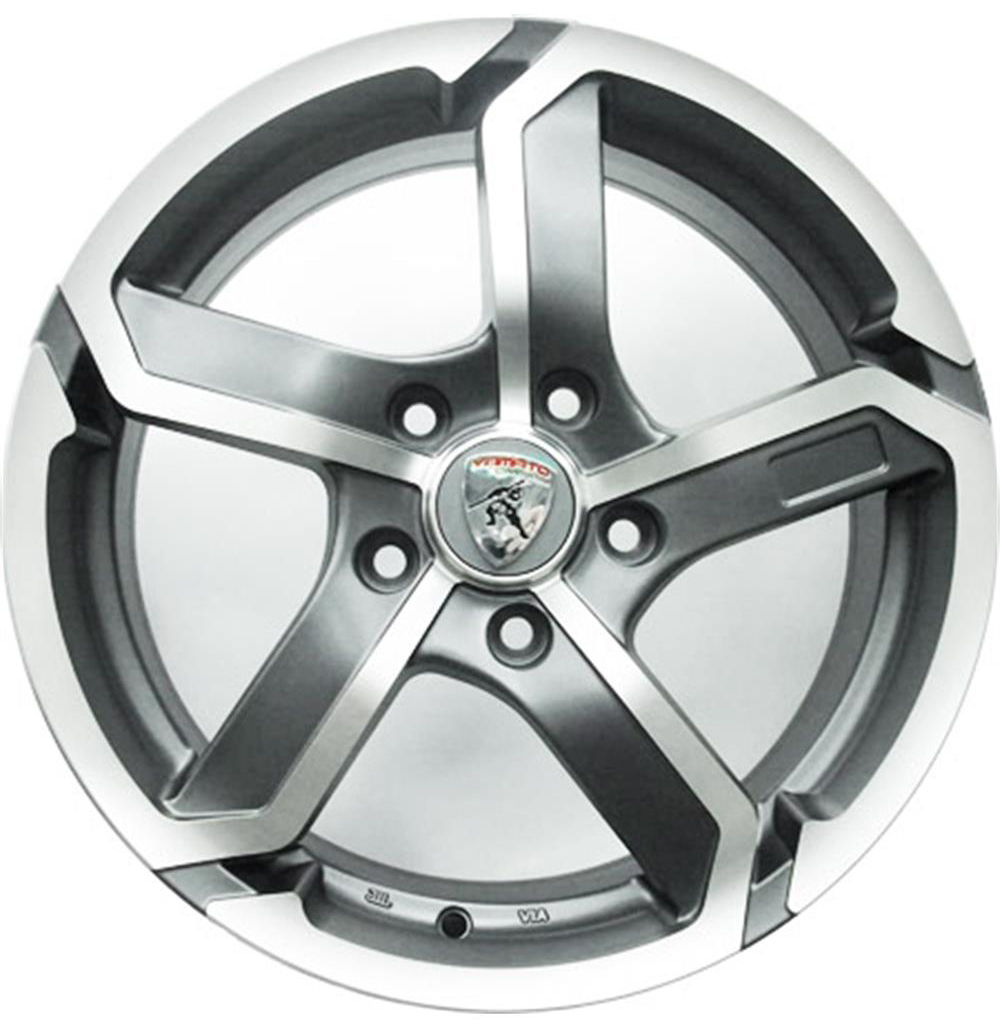 ДискYamatoSaito-no Mokinato6.5JxR16 PCD5x112 ET33 DIA57.1,серый