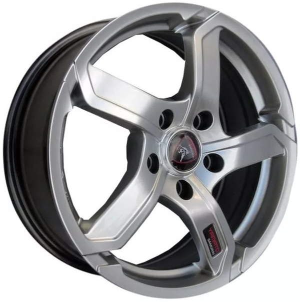 ДискYamatoSaito-no Mokinato7JxR17 PCD5x114.3 ET35 DIA60.1,серебристый