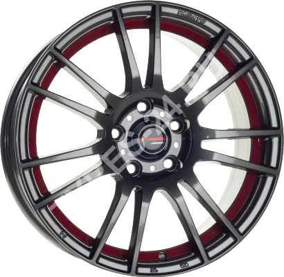 ДискYamatoTiguma6JxR15 PCD5x100 ET38 DIA57.1,серебристый