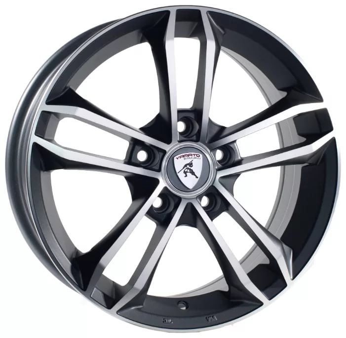 ДискYamatoTogo-no Misai6.5JxR16 PCD5x114.3 ET40 DIA66.1,серебристый