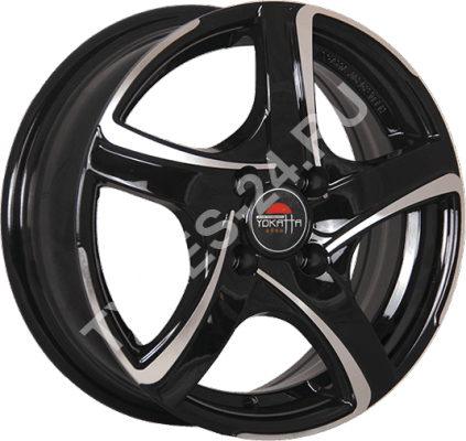 ДискYokattaModel-58JxR18 PCD5x105 ET42 DIA56.6,чёрный