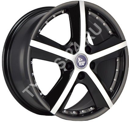 ДискY.S.T.X-137JxR17 PCD5x114.3 ET46 DIA67.1,чёрный