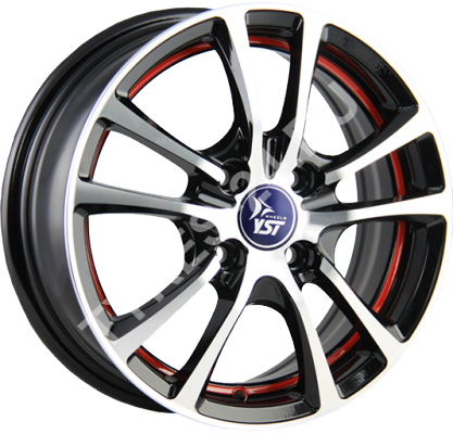 ДискY.S.T.X-36JxR15 PCD5x105 ET39 DIA56.6,чёрный